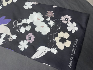 Silk floral scarve