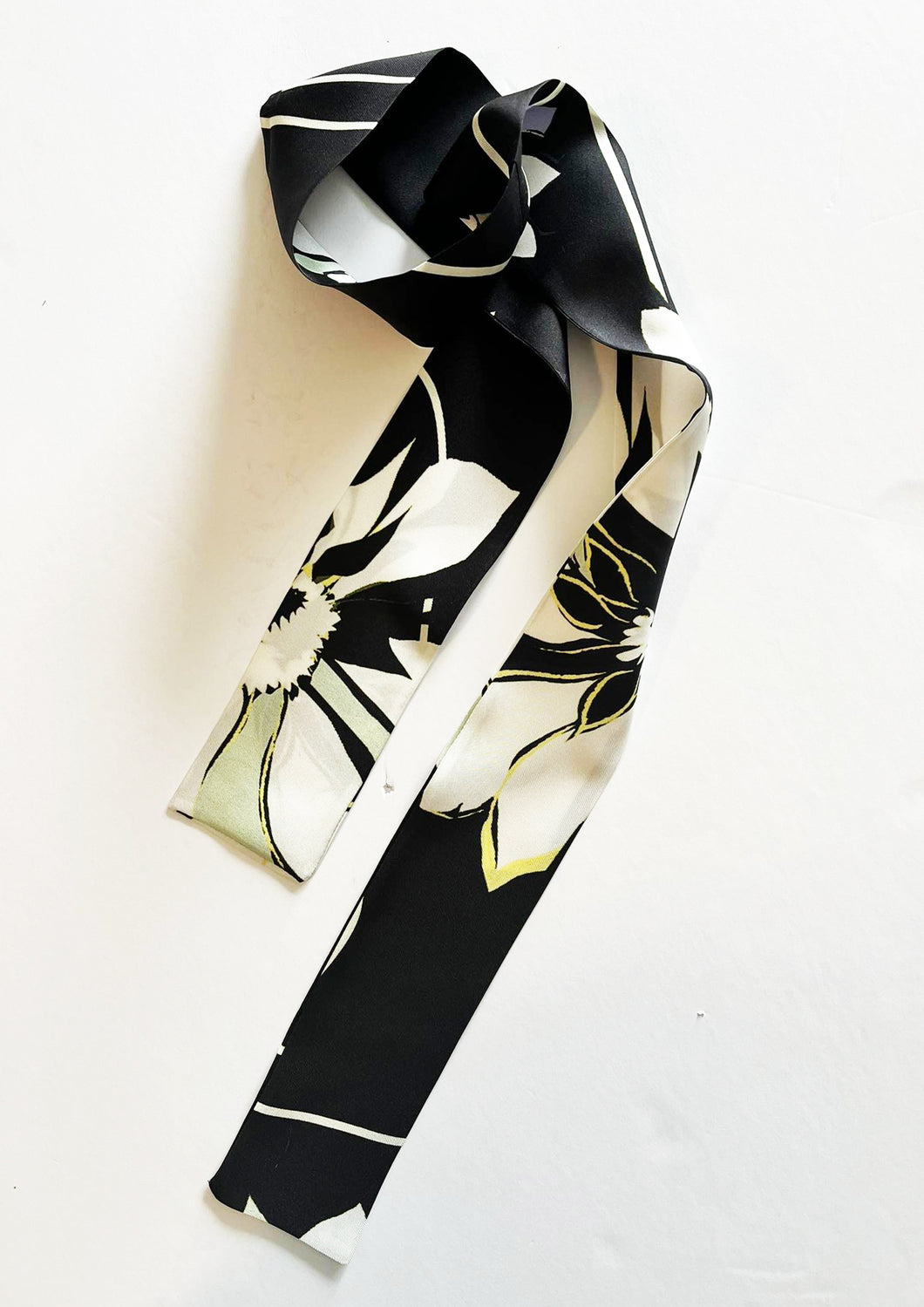 Silk floral scarve - ENYA print